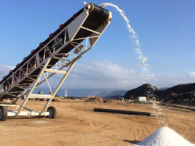 Salt-leaching Production Line