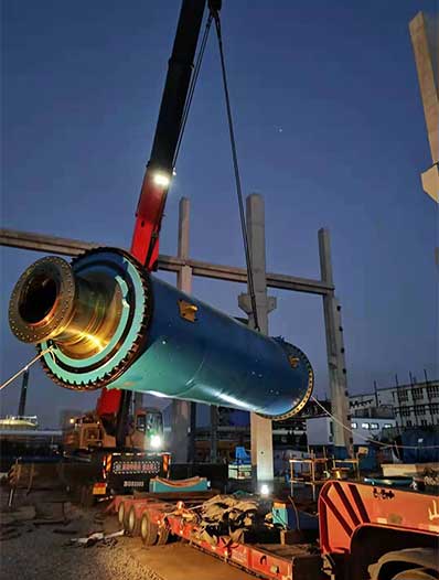 Installation And Commissioning Site Of Ball Mill